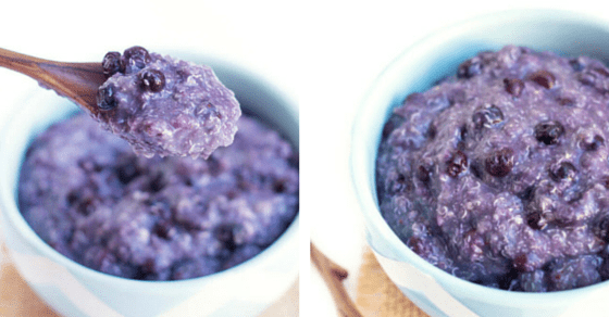 Skip Instant Oatmeal: Make Blueberry Quinoa in 90 Seconds